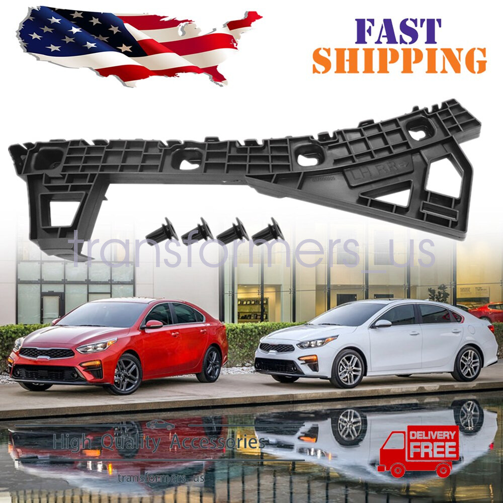 New Bumper Bracket for 2019-2021 Kia Forte Rear Driver Side Upper 86651M7000