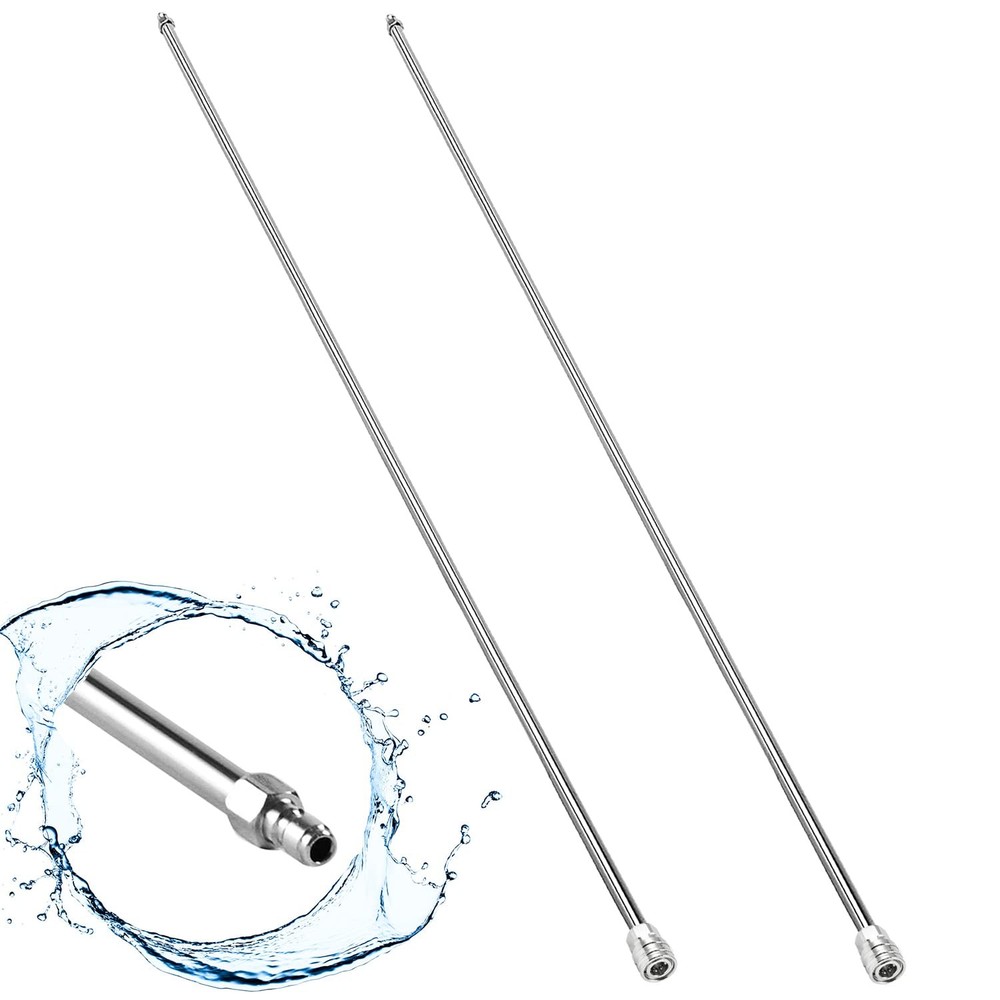 Selkie 60 Power Washer Extension Wand 2-Pack Long Pressure Washer Attachment