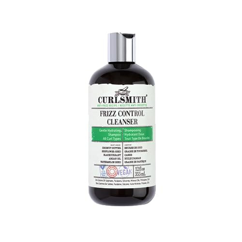 Frizz Control Hydrating Shampoo for All Curl Types Gentle Cleanser