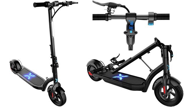 Hover-1 Alpha Pro Black Electric Scooter 18 MPH 264 lb Capacity Open Box