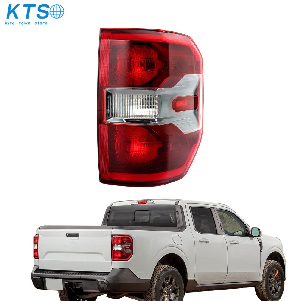 Passenger RH Smoked LED Tail Lights For Ford Maverick Lariat 2022-2024 Rear Lamp
