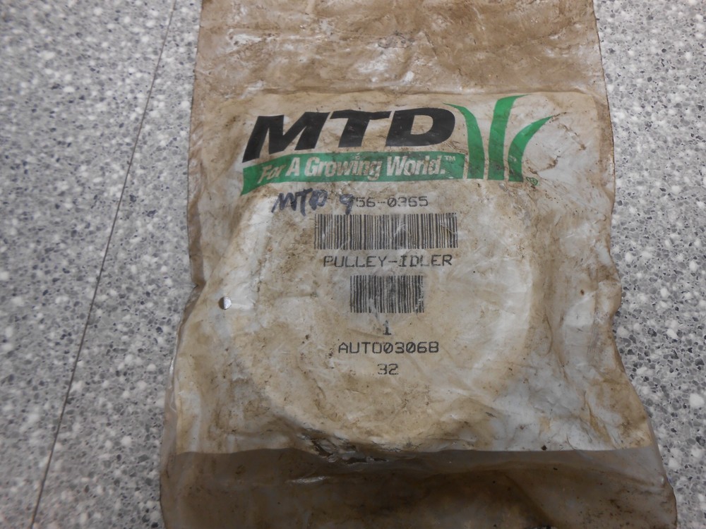 MTD Cub Cadet Troy-Bilt 756-0365 956-0365 Replacement Flat Idler Pulley