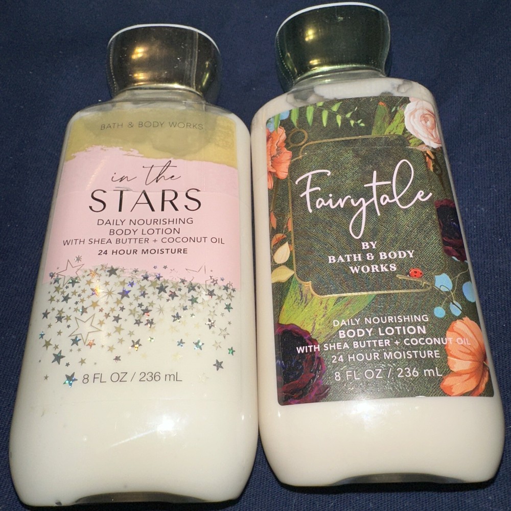 Bath & Body Works Body Lotion - Both 8 FL OZ. in the stars and Fairytale