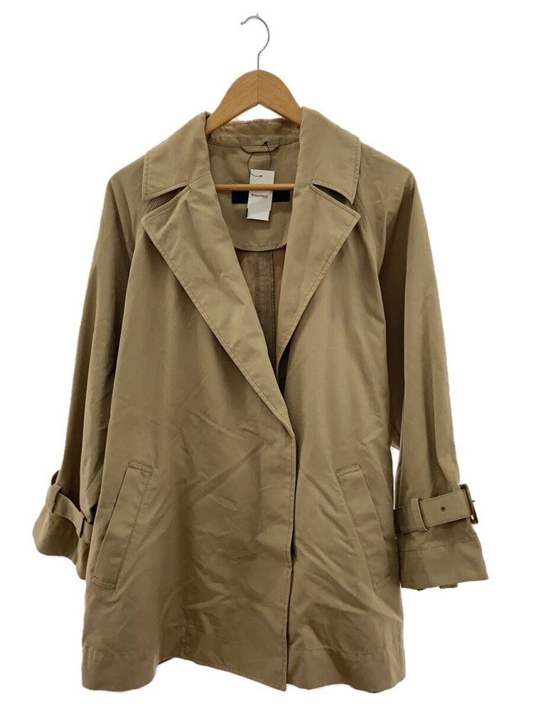 Journal Standard Trench Coat/38/Cotton/Beg/Plain/22-020-400-5570-1-0 2733