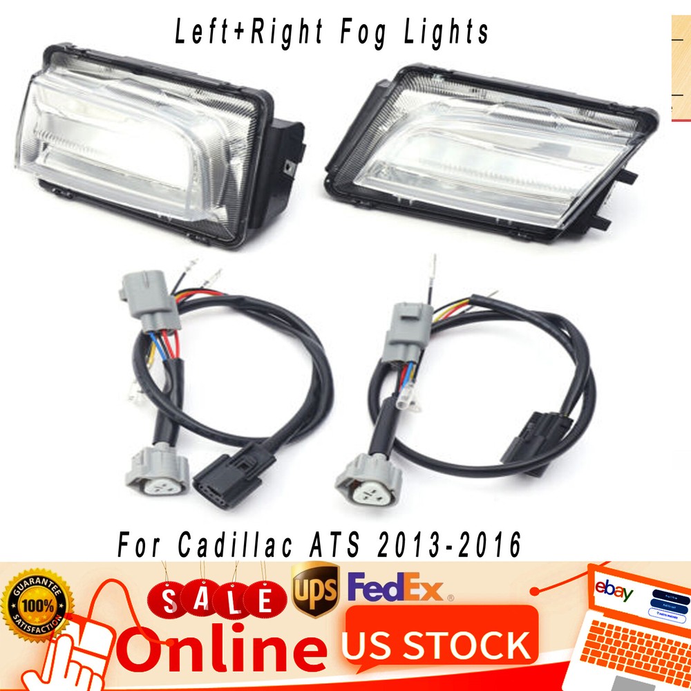 2013-2016 Cadillac ATS LED Fog Lights and Daytime Running Lamps