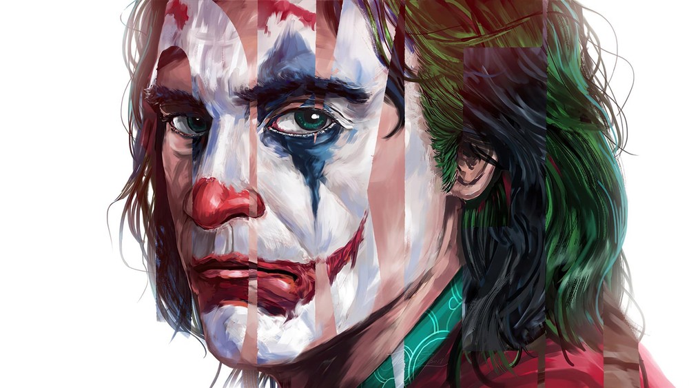 Joker  Joaquin Phoenix DC Metal Art Print Comics Poster 8in x 12in Lot Up