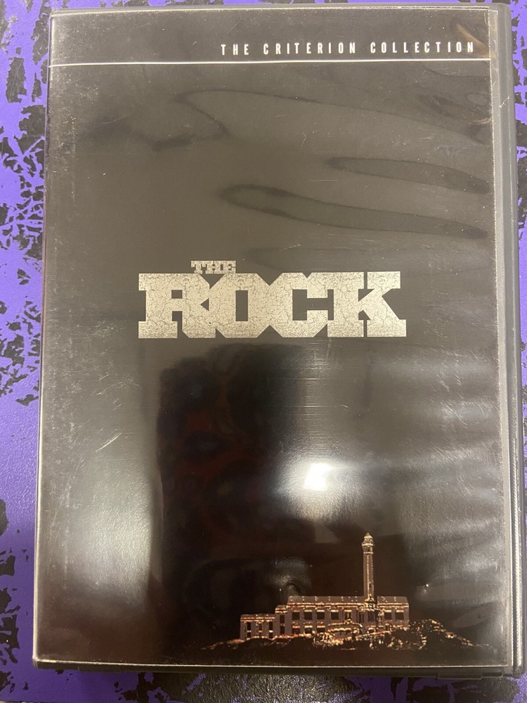 The Rock DVD, 2001, 2-Disc Set Criterion Collection Sean Connery Nicolas Cage