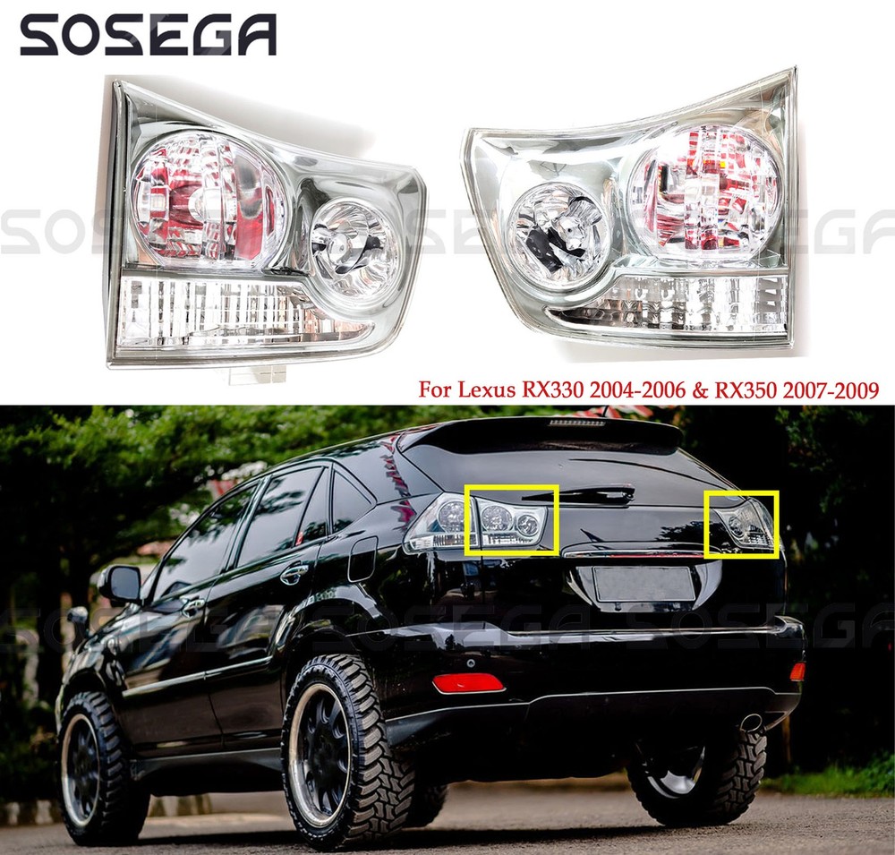 For Lexus RX330 2004-2006 And RX350 2007-2009 Rear Left & Right Inner Tail Light