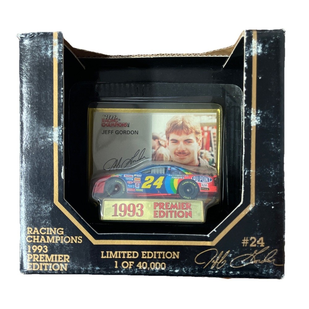 Jeff Gordon #24 Racing Champions 1993 Premier Edition 1:64 Scale Die Cast