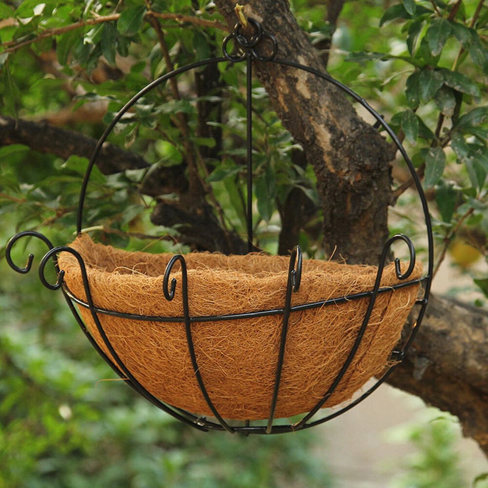 Flowerpot Anti-slip Super Breathable Anti-deformed Iron Structure Plant Holder