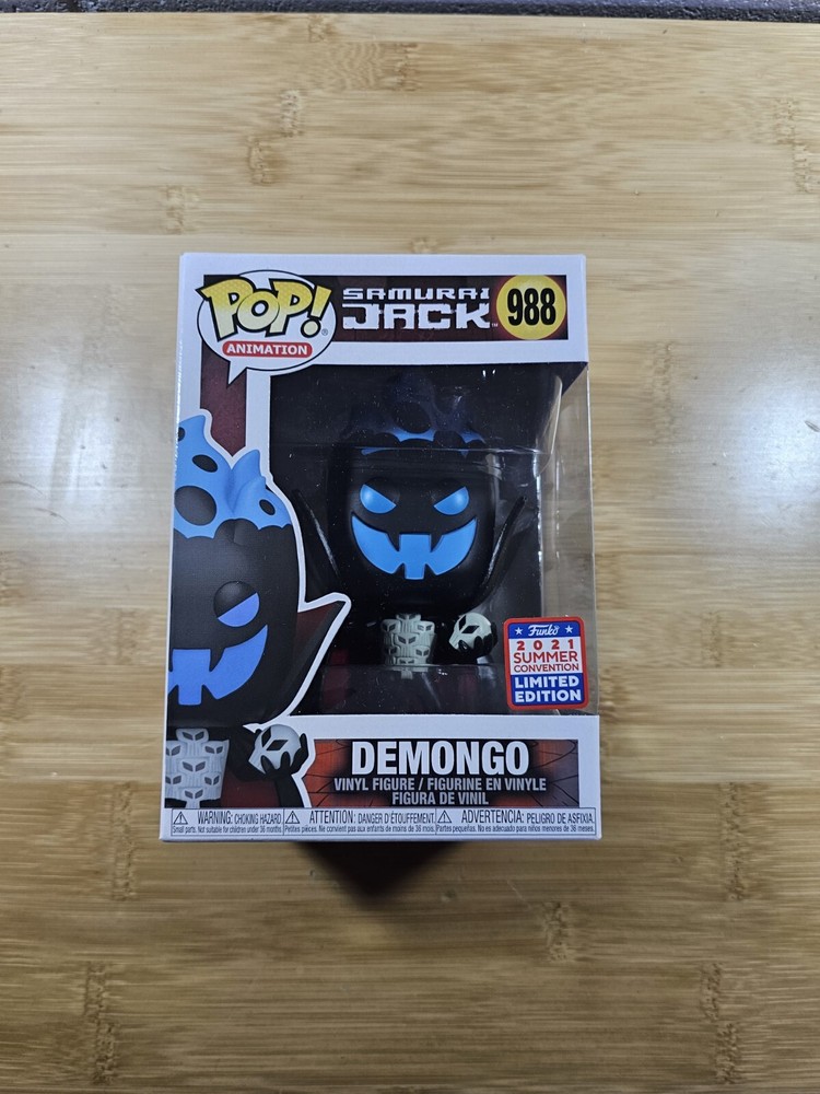 Funko POP! #988 Samurai Jack Demongo Funkon 2021 (Shared) + Protector