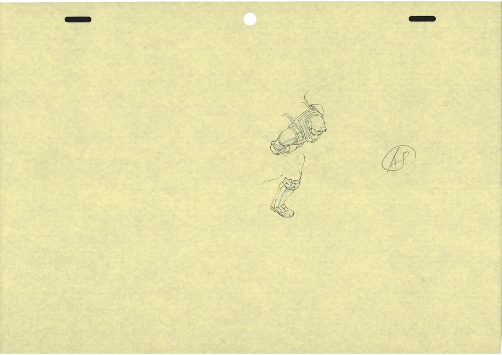 G.I. Joe Resolute Production Animation Cel Drawing 2009 D-006