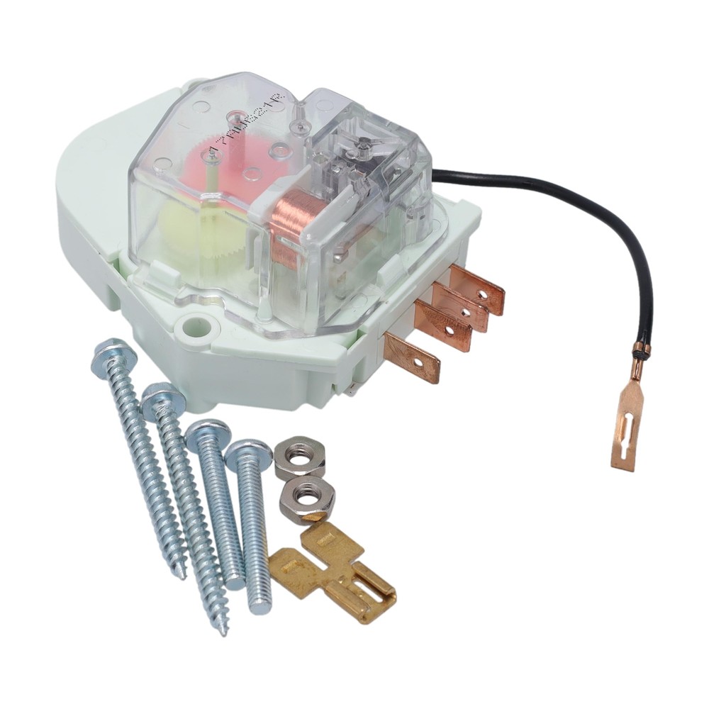 W10822278 482493 Refrigerator Defrost Timer Replacement 120V 50/60Hz White