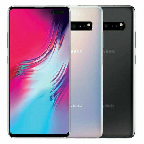 Samsung Galaxy S10 5G SM-G977B 256GB /512GB Unlocked Smartphone 6.7 Open Box A+