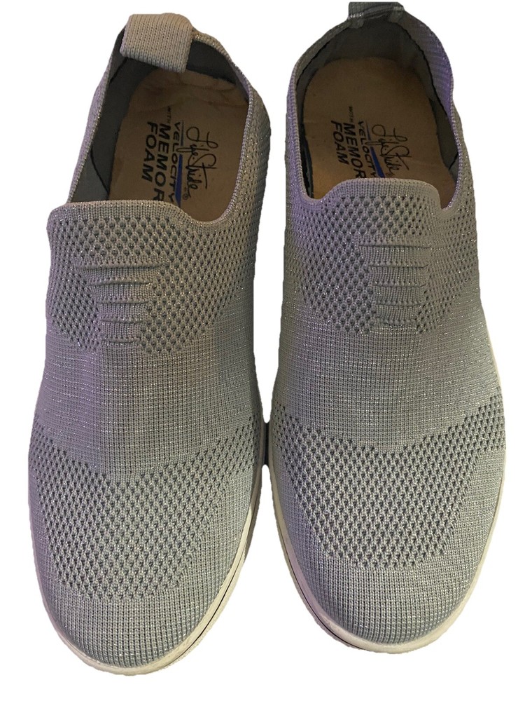 Life Stride Velocity Stretch Knit Sneakers Slip-On Size 37 Comfortable & Stylish