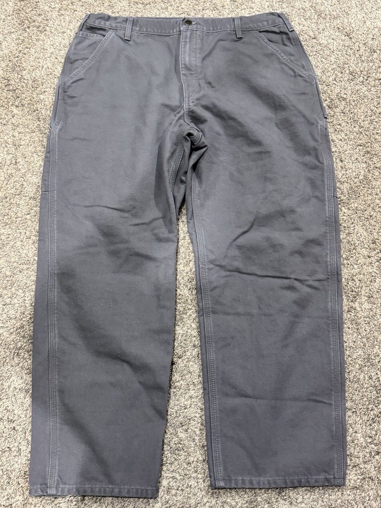 Durable Carhartt Mens Work Pants 40x30 Rugged Fit