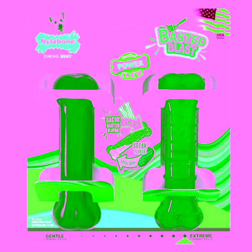 Power Chew Basted Blast Dual Flavored Dog Chew Toys 1 Count (Small - Up To 25 Lb