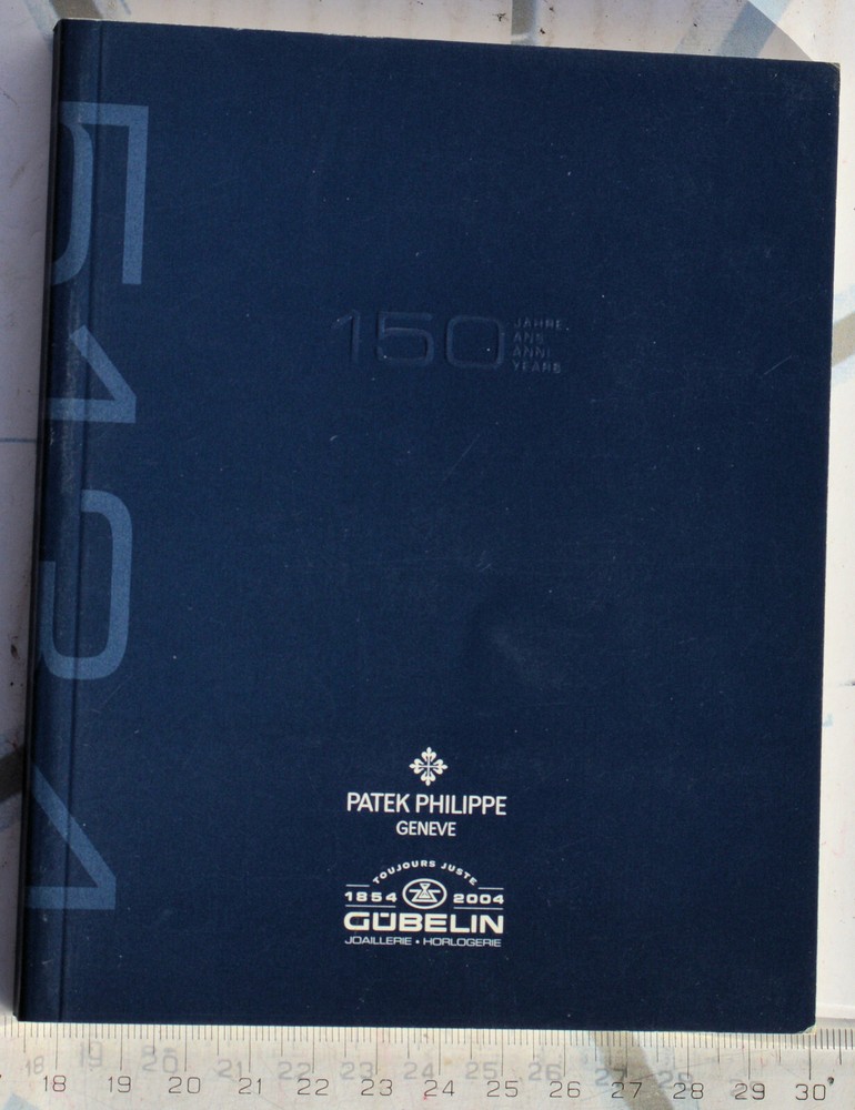 Rare Flip Presentation 150 Years With Gubelin Del 2004 Patek Philippe 5134