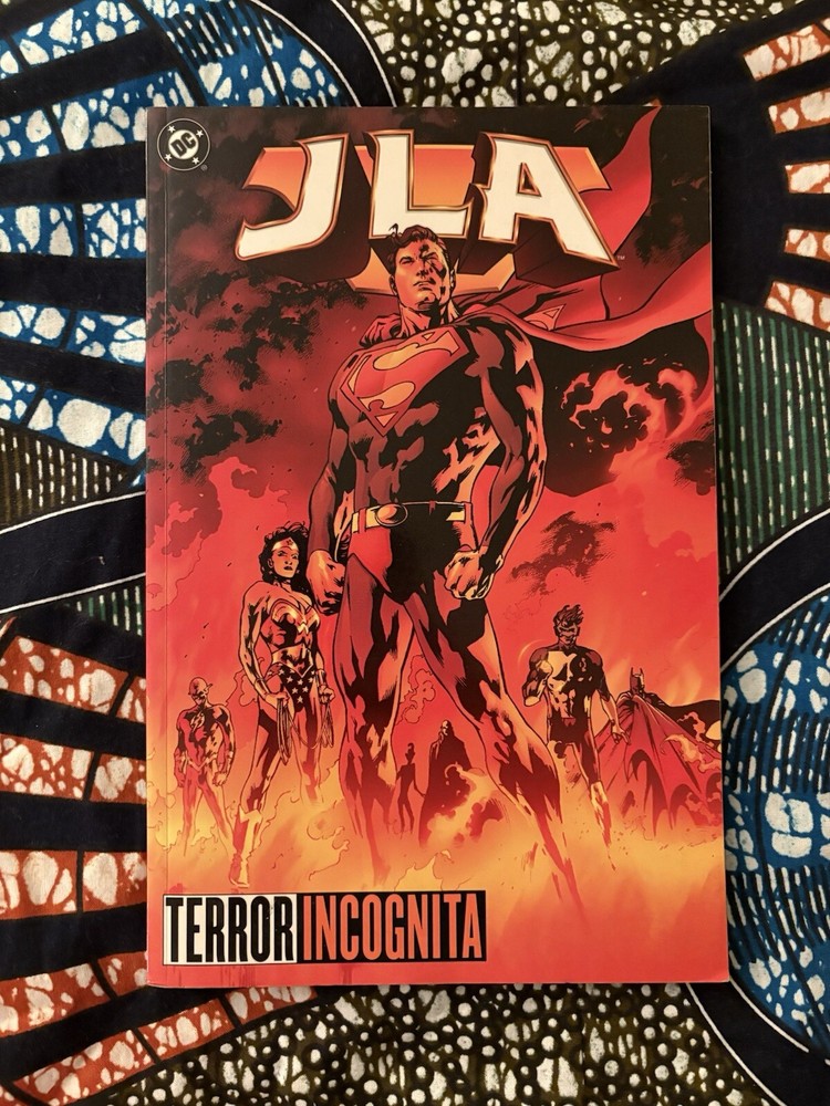 JLA Terror Incognita DC Comics December 2002 Limited Series Graphic Novel Hardcover Edition