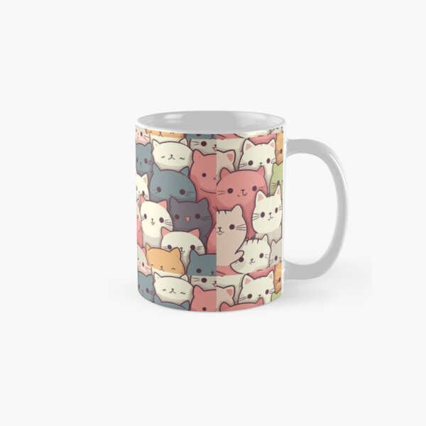 Cute Cat Coffee Mug Classic Mug, Gift For Family