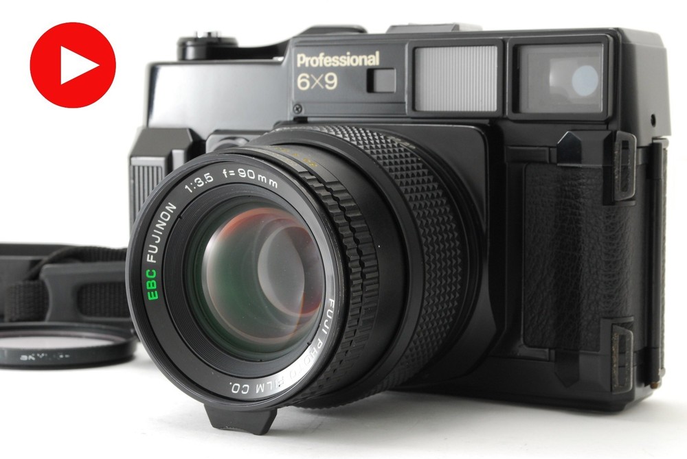 🎦【Exc+5 w/ Hood】Fuji Fujifilm GW690 Pro 6x9 Fujinon 90mm f/3.5 From JAPAN