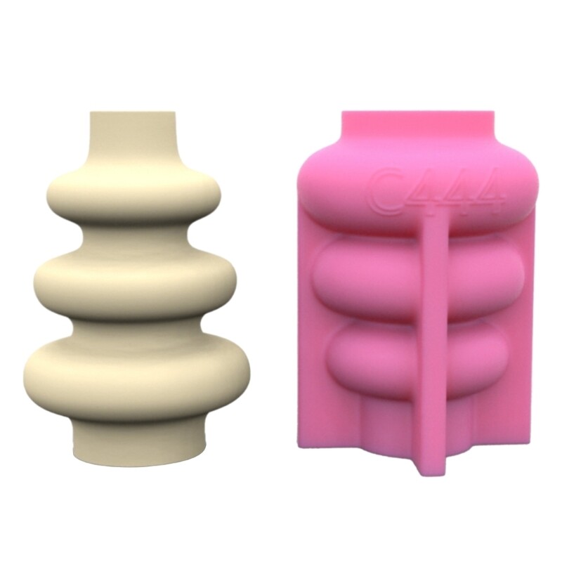 Epoxy Resin Flower Pot Silicone Mold for Special-Shaped DIY Craft Storage
