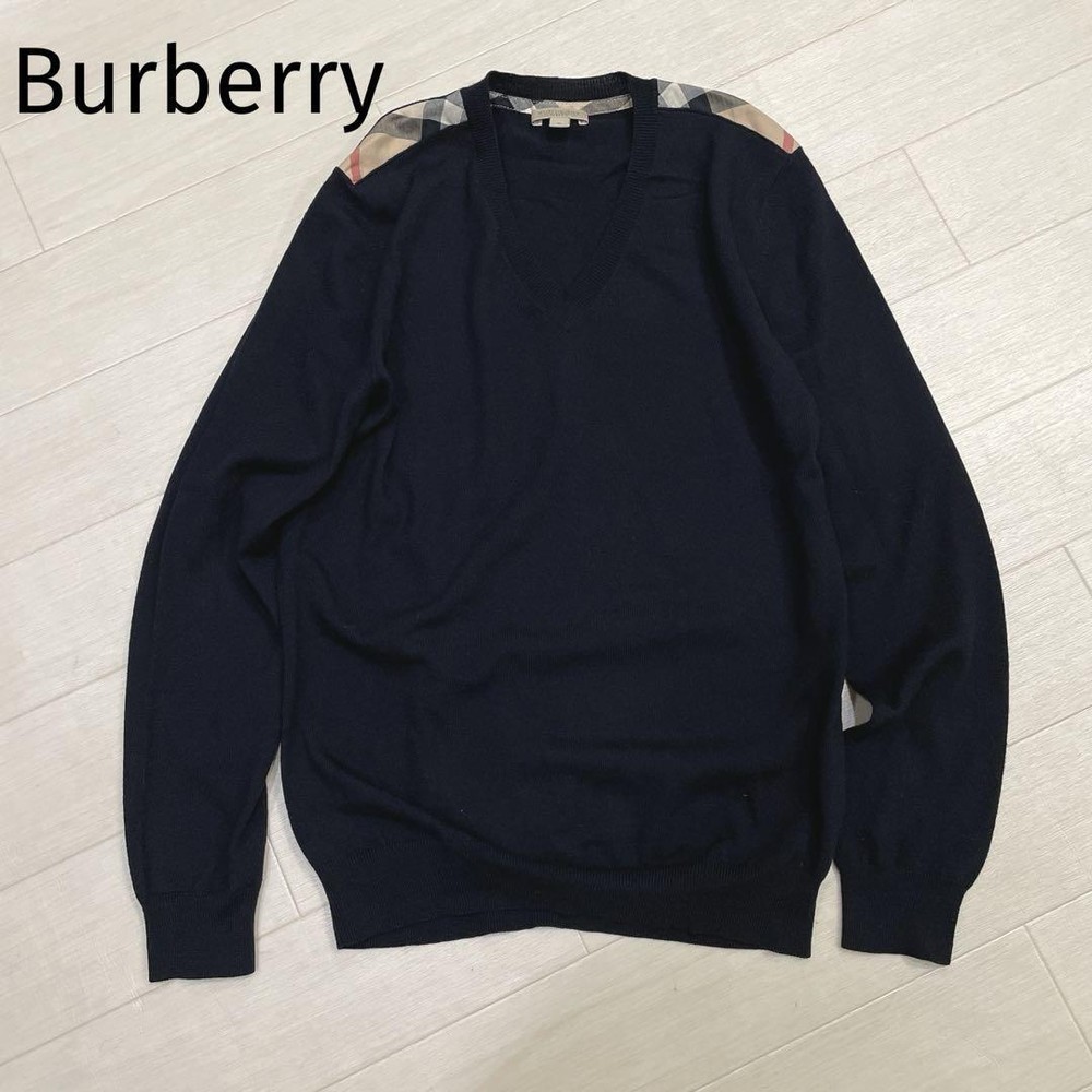 Burberry knit sweater Men's Fashion from Japan