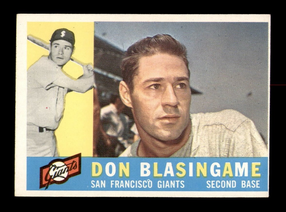 1960 Topps #397 Don Blasingame NM-MT Condition OBGcards Vintage Baseball Break