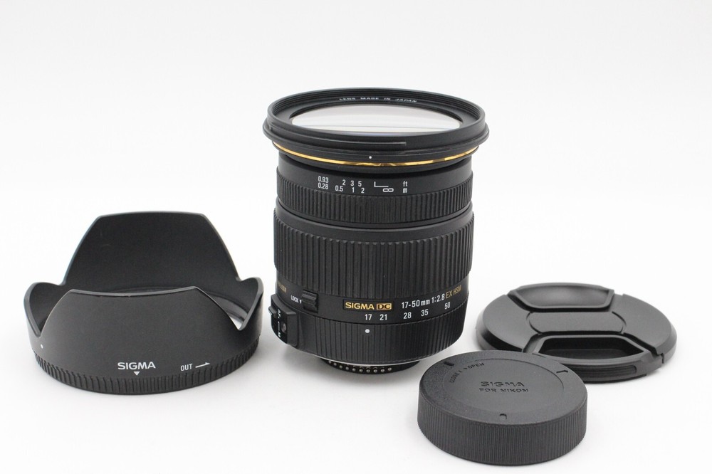 【 EXC5+ 】Sigma 17-50mm f/2.8 EX DC OS HSM FLD  Lens for Nikon #12063