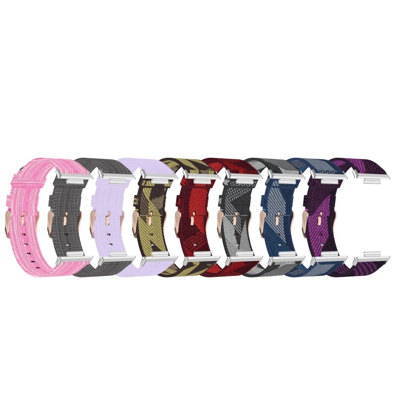 for Smart Watch Band Nylon Strap for HuaweiWatch Fit 2 Stainless Steel Buck