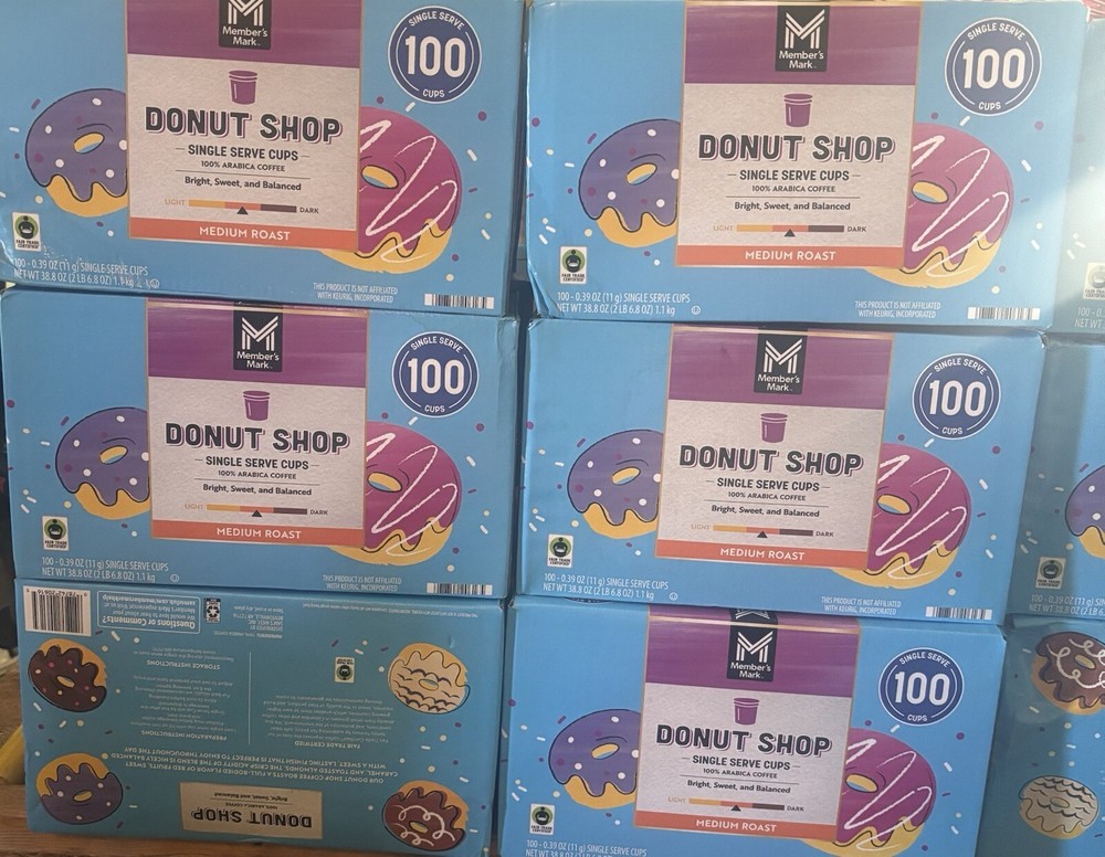 Members Mark Medium Roast Doughnut Shop KCup Coffee Pods-image