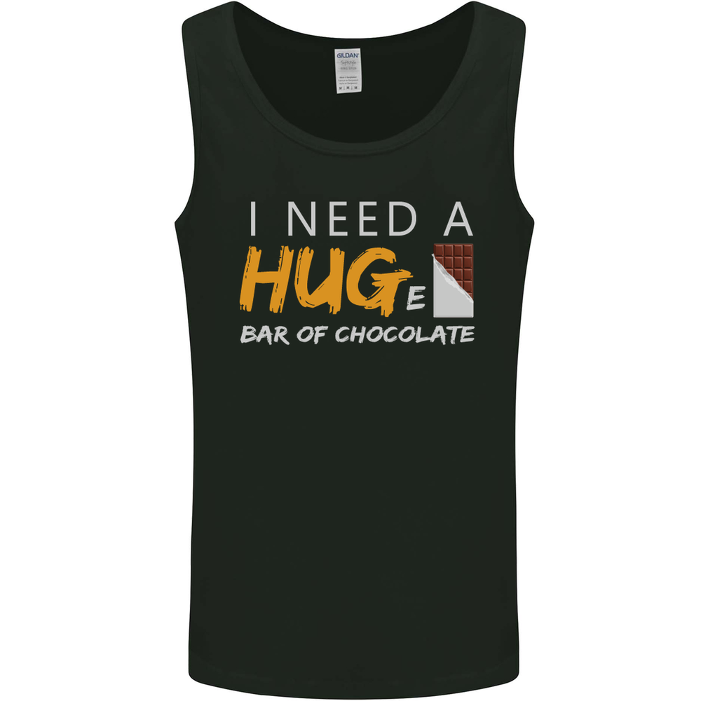 I Need a Huge Bar of Chocolate Mens Vest Tank Top