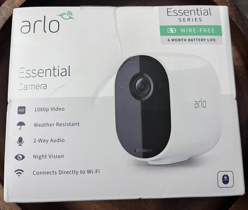 Arlo VMC2020W-100NAS 1080p HD Wireless Indoor Outdoor Security Camera for Reliable Surveillance