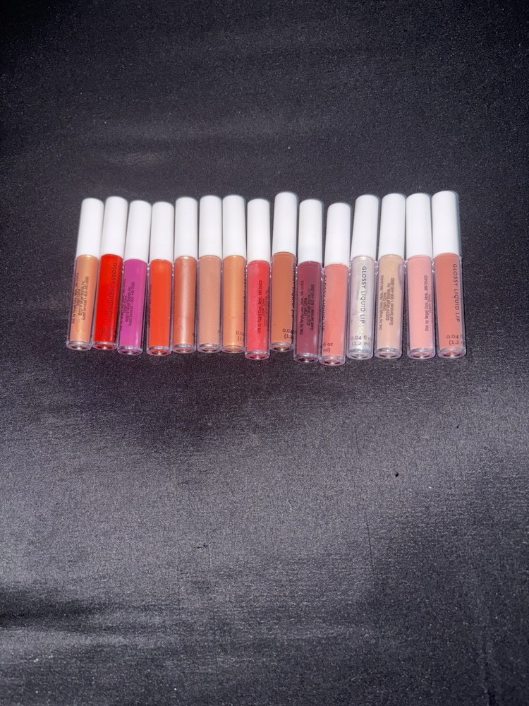15 lipglosses in various shades #lipgloss #makeup