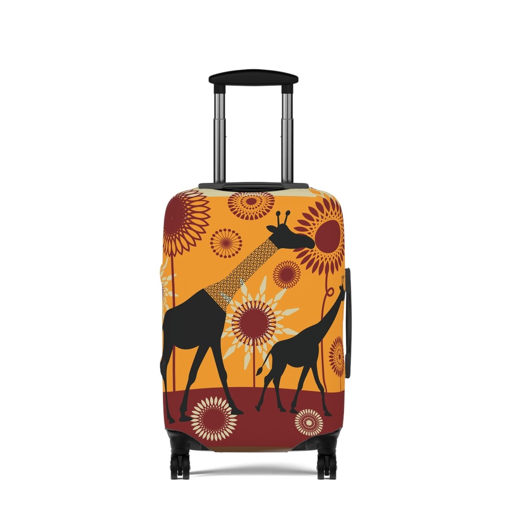 Travel Luggage Cover, Desert Dunes Suitcase Protector - Vacation Accessory,