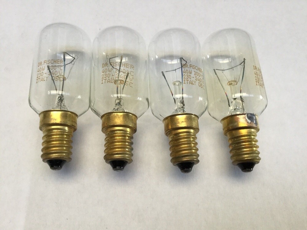 4 x AEG Competence Oven Lamp Light Bulb Globe B3191-5-M 944185462 94418546200