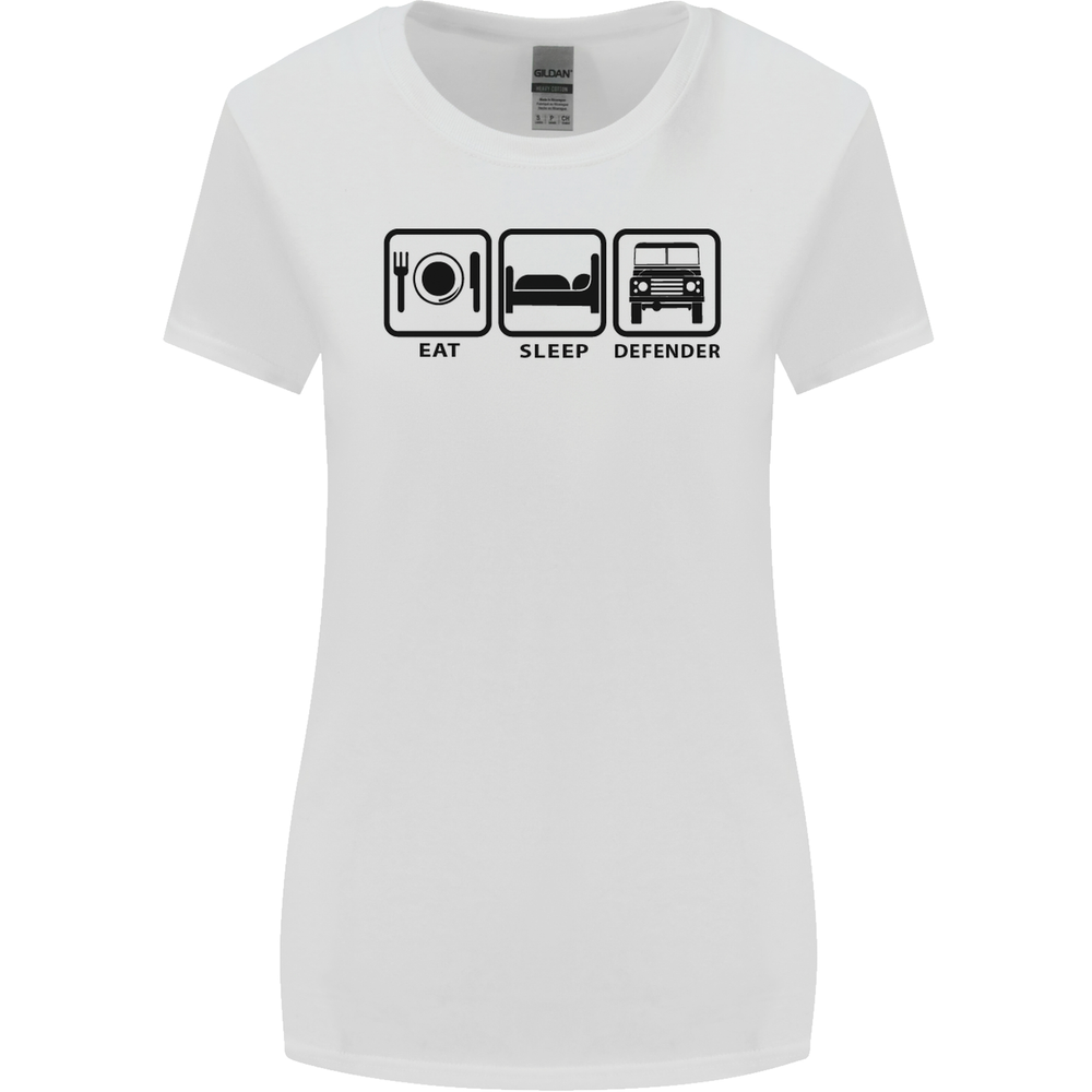 Eat Sleep 4X4 Off Road Adventure Womens Relaxed Fit T-Shirt