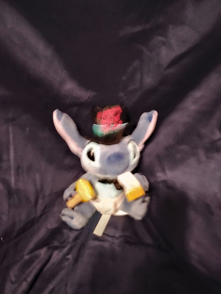 Stitch New Years Stuffed Plush Doll  Movie Hat-image
