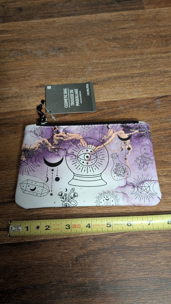 Alchemy Makeup Bag Cosmetic Womens Chemistry Science Mystical Cosmetic Travel