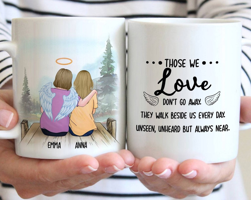 Personalized Memorial Mug for Mom or Daughter - In Loving Memory Keepsake
