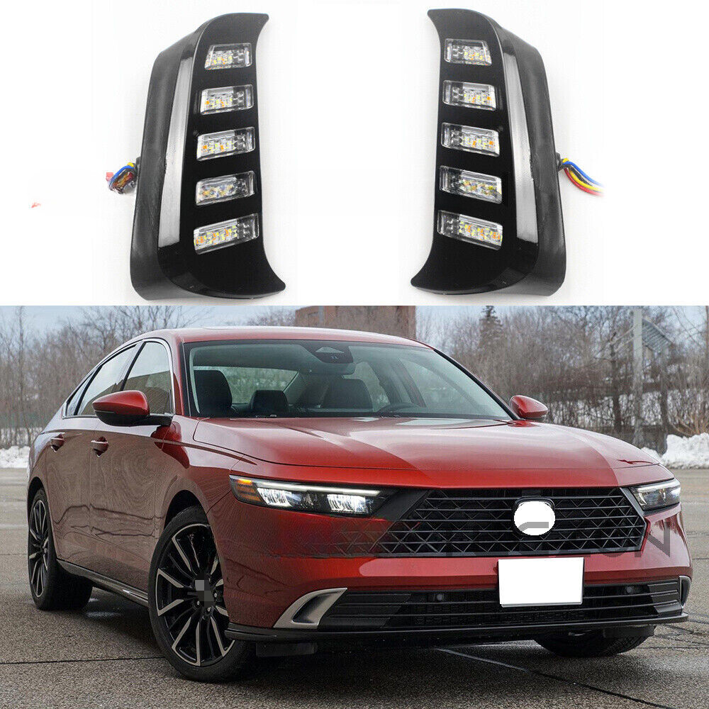 3 Color LED DRL Daytime Running Light Fog Lamp Assembly for 2023+