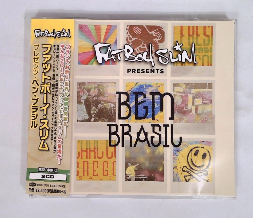 Fatboy Slim – Bem Brasil UICO-1270 JAPAN 2CD, Compilation OBI