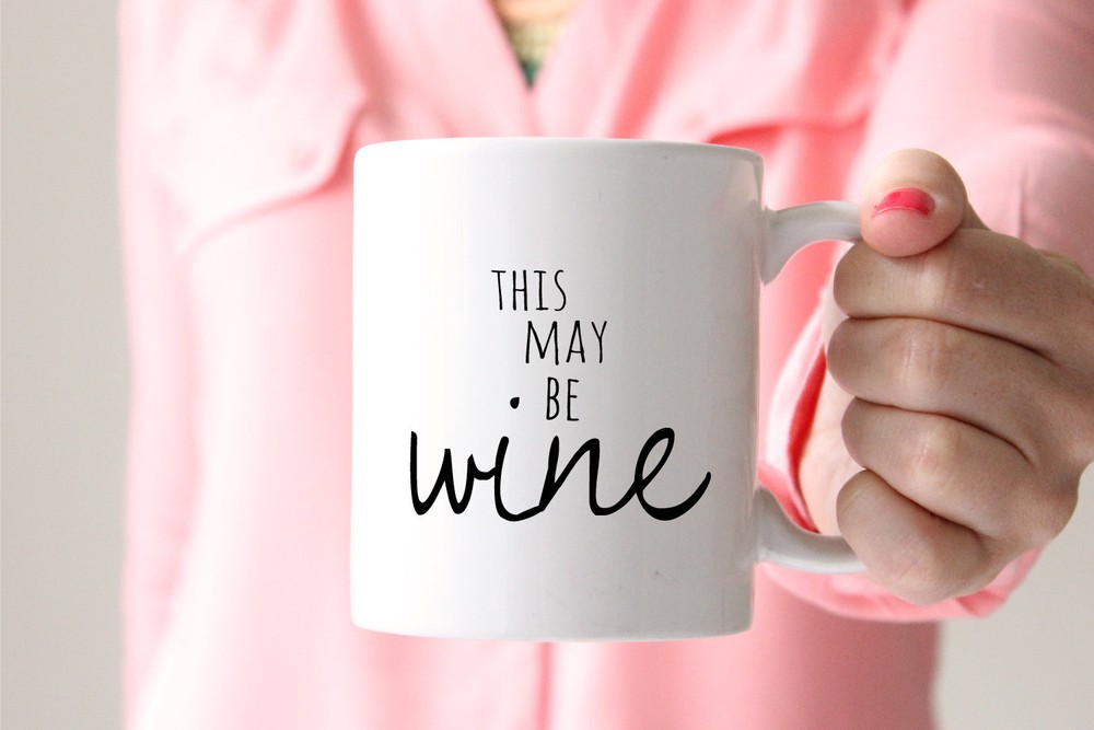 Funny Coffee Mug This May Be Wine Mug Gift For Coworker Funny Mug For Her Funny
