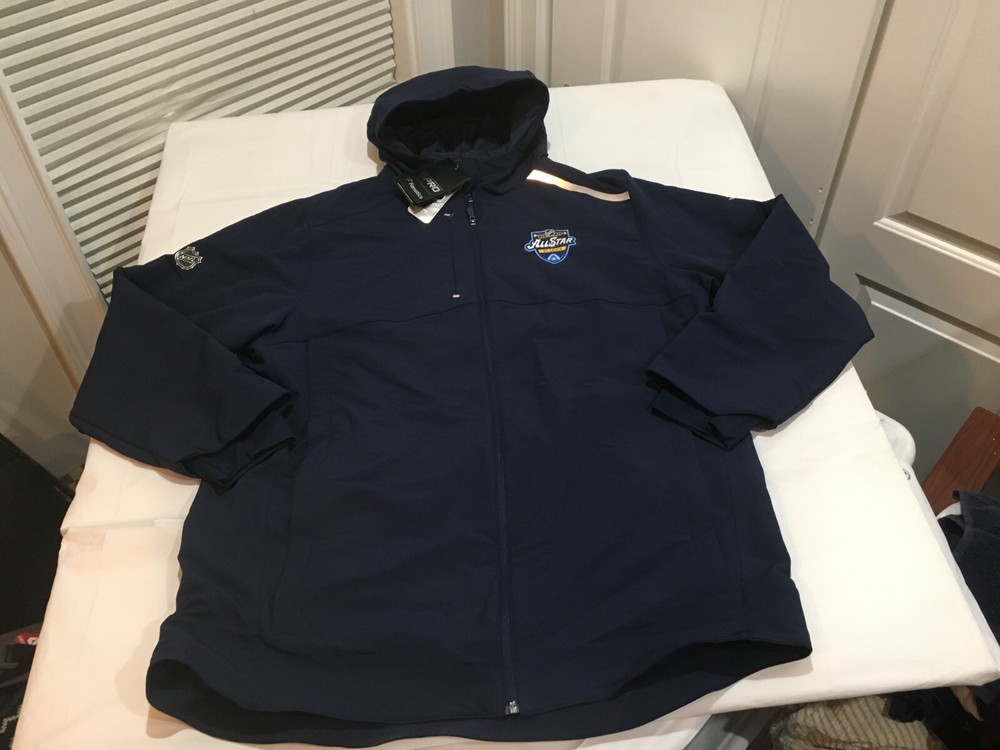 NWT $175.00 Fanatics Men Authentic Pro 2020 All-Star Game Clutch Jacket Navy MED