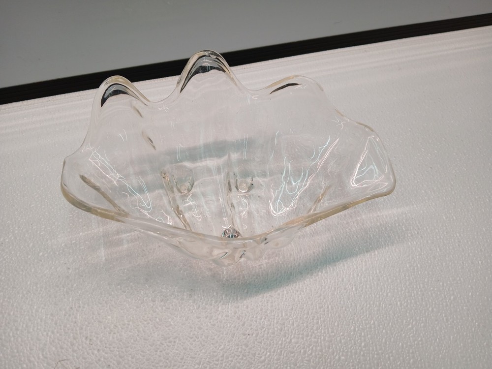 Sea Shell Bowl 1980s Salad, Car Keys, Change.