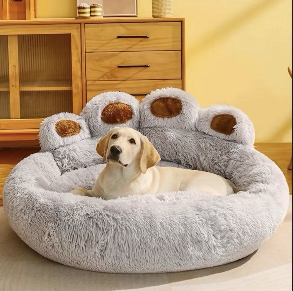 mPet Dog Sofa Bed Washable Plush Pet Mat Kennel Cushion for Small Large Dogs