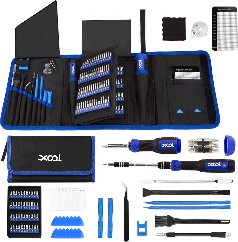 200-Piece Precision Screwdriver Kit with Magnetic Tips for Electronics Repair