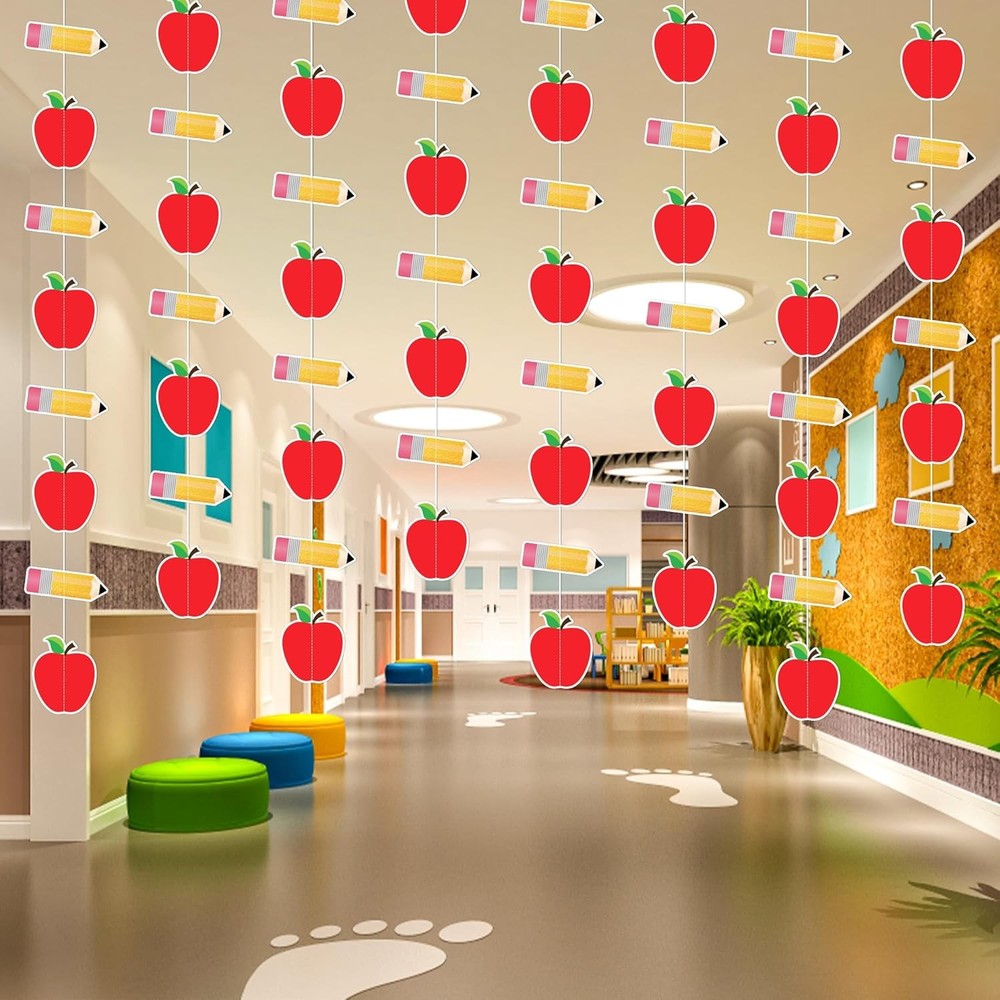 No-DIY Back to School Party Decorations - Welcome Hanging Decor-image