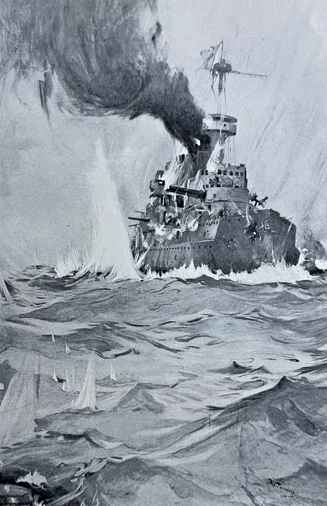 1900 Submarine Torpedo Boats Warships illustrated