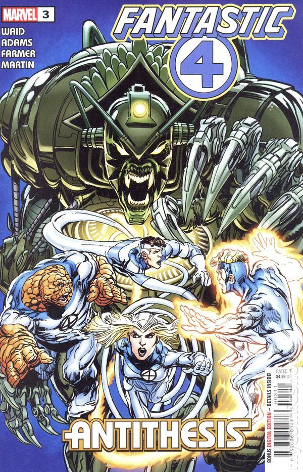 Fantastic Four Antithesis #3A Adams FN/VF 7.0 2020 Stock Image